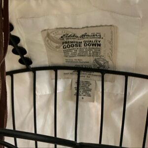 Eddie Bauer White Goose Down Outerwear